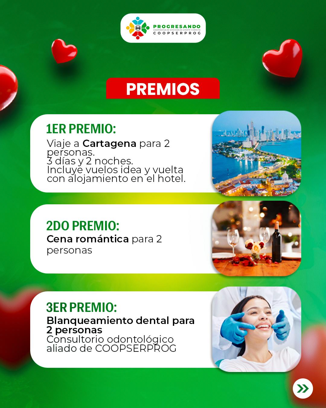 Premios Amor y Amistad COOPSERPROG